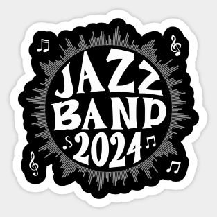 Jazz Band 2024 Sticker